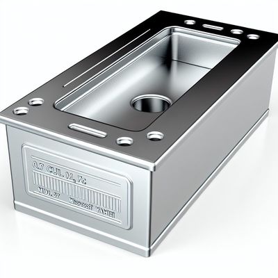 0.17 Kubik-Aluminium-Produktform für Gefrierschrank sicher und langlebig