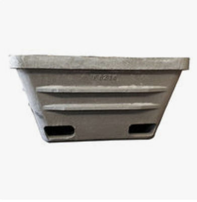 Sow Mold Ingot Mold Dross Pan Slag Pan Skim Pot Für das Neuschmelzen von Aluminiumschrott