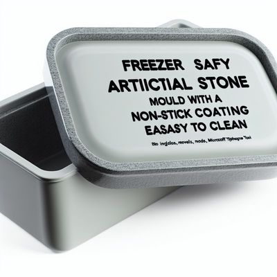 Gefrierschrank-sichere künstliche Steinform mit klebfreier Beschichtung