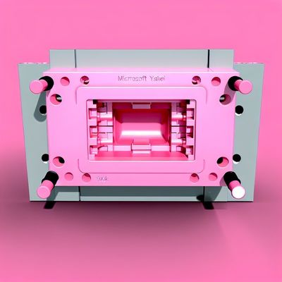 Rosa Spritzgießform mit einfacher Reinigung und optimaler Funktionalität
