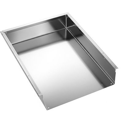 Ascheauffangwanne mit silberner Oberfläche für einfache Ascheentfernung in Industrieumgebungen